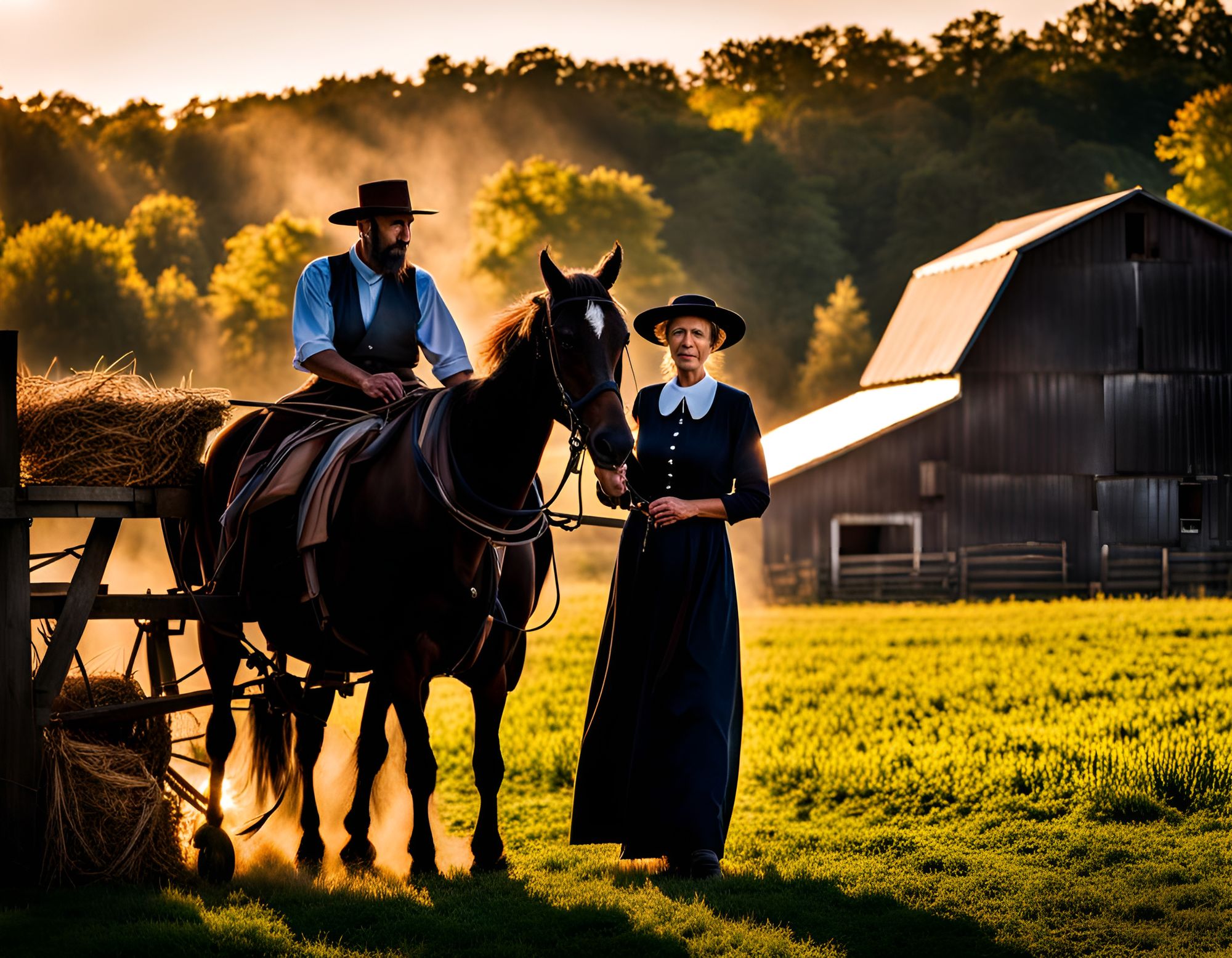 Amish house, Wallpaper, Free spring wallpaper