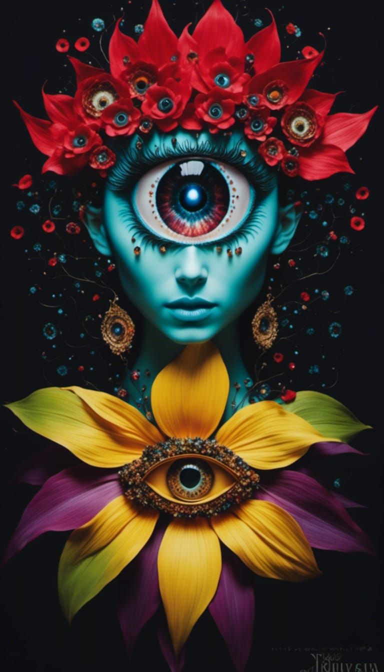 Surreal Eye: A Photographic Exploration of Beauty