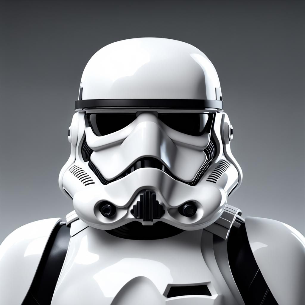 Stormtrooper 8K 3D - AI Generated Artwork - NightCafe Creator