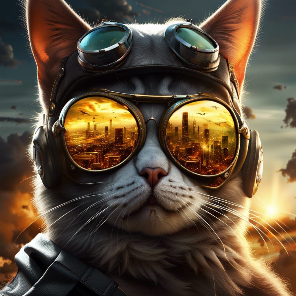 Apocalypse Meow  by @Jonathan Singer