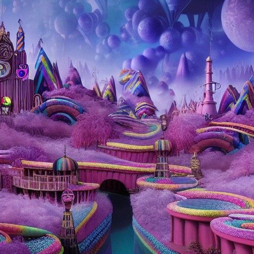 Willy wonka candyland