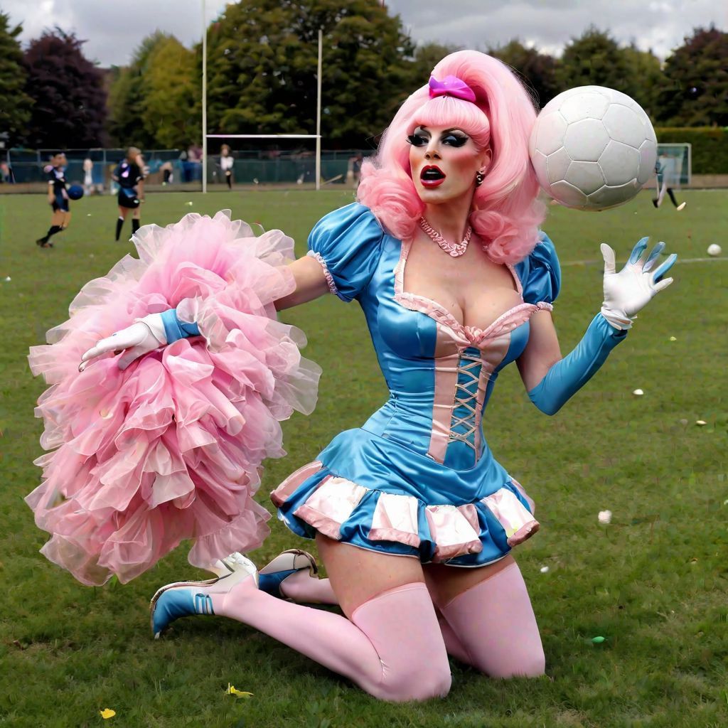 Satin Wonderland of Sissy Dresses