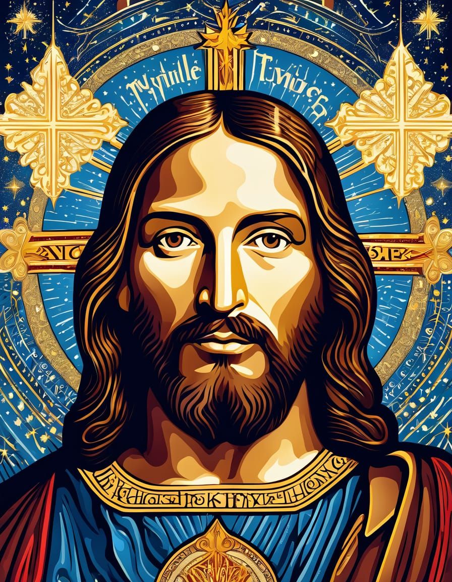 Lord Jesus - AI Generated Artwork - NightCafe Creator