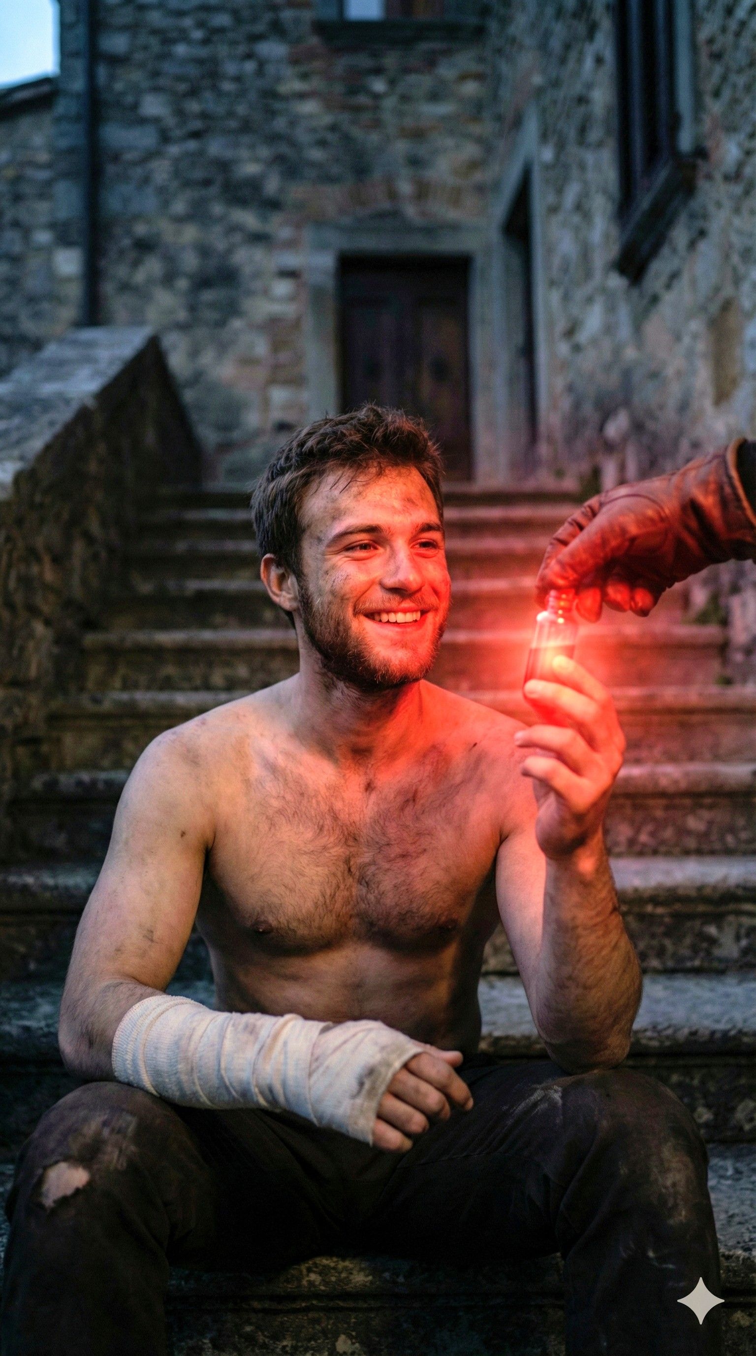 Potion's Glow, Wounded Warrior