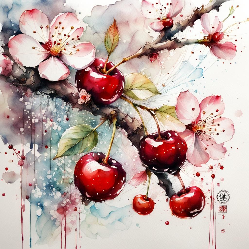 Le temps des cerises   by @Raphaelle