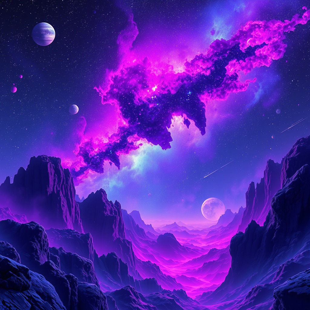 galaxy mixed with Travis Scott    by @Domanic Hards