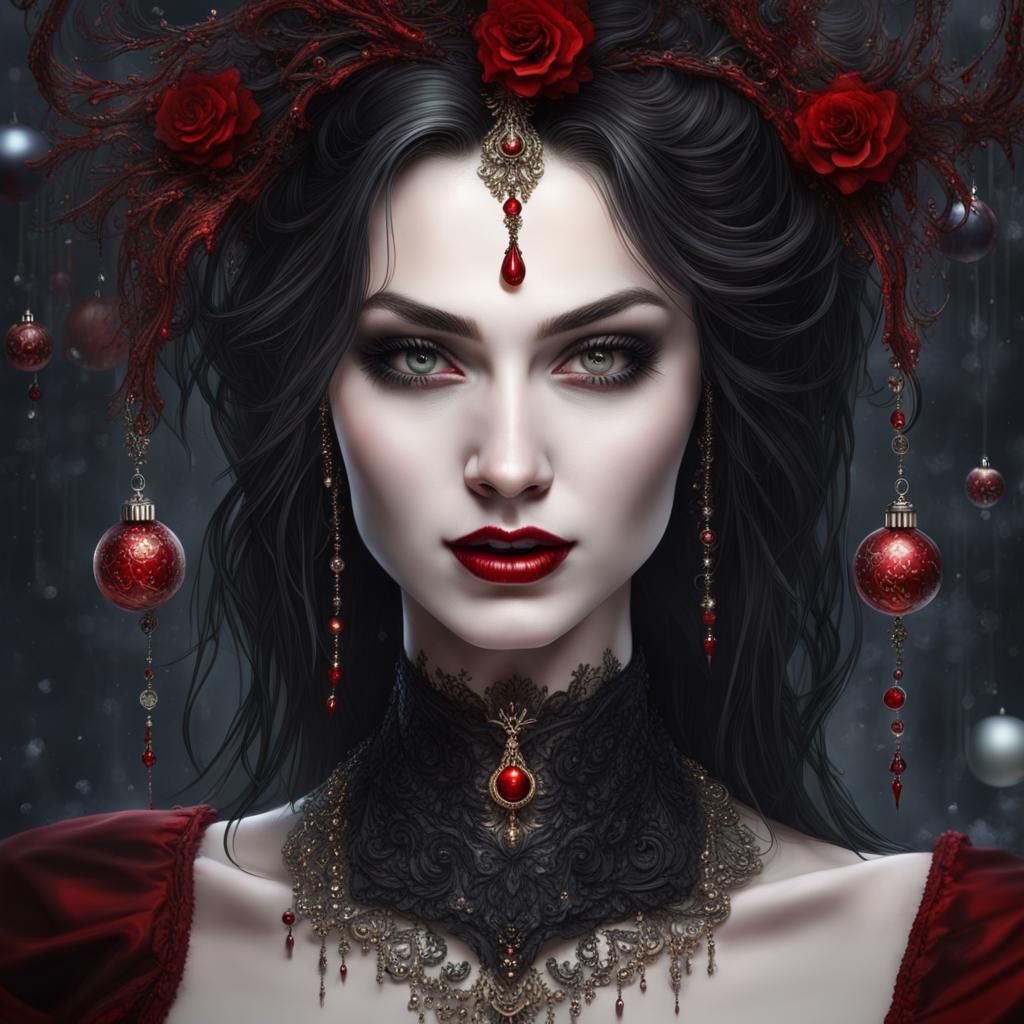Vampires Like Xmas Too  by @Atlaxa