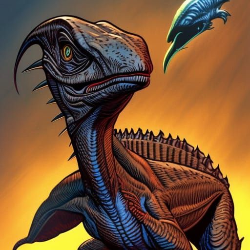 Alien Velociraptor 2