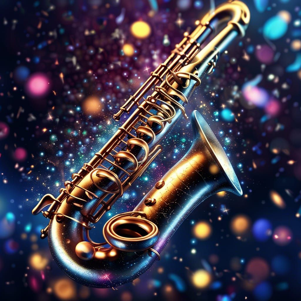 Saxophone AI Generated Artwork NightCafe Creator