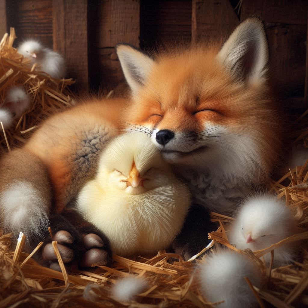 Unlikely Friends  by @Piboulou 