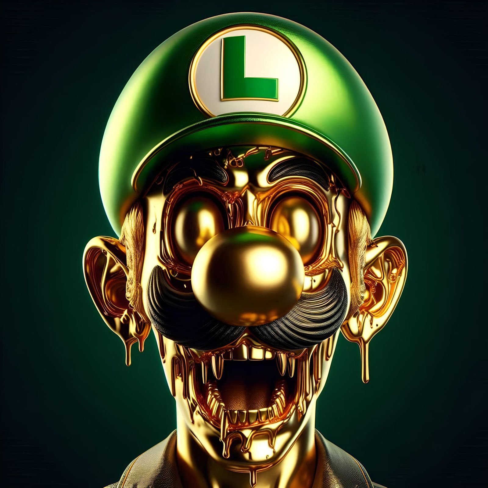 Gold Luigi