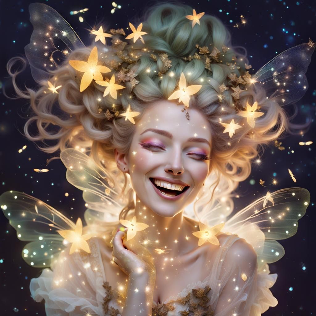 Fairy laughing  by @Billybob Thornton
