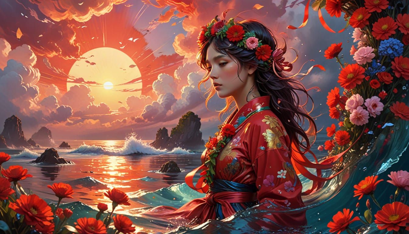 Oceanic Beauty  by @Strigoi77