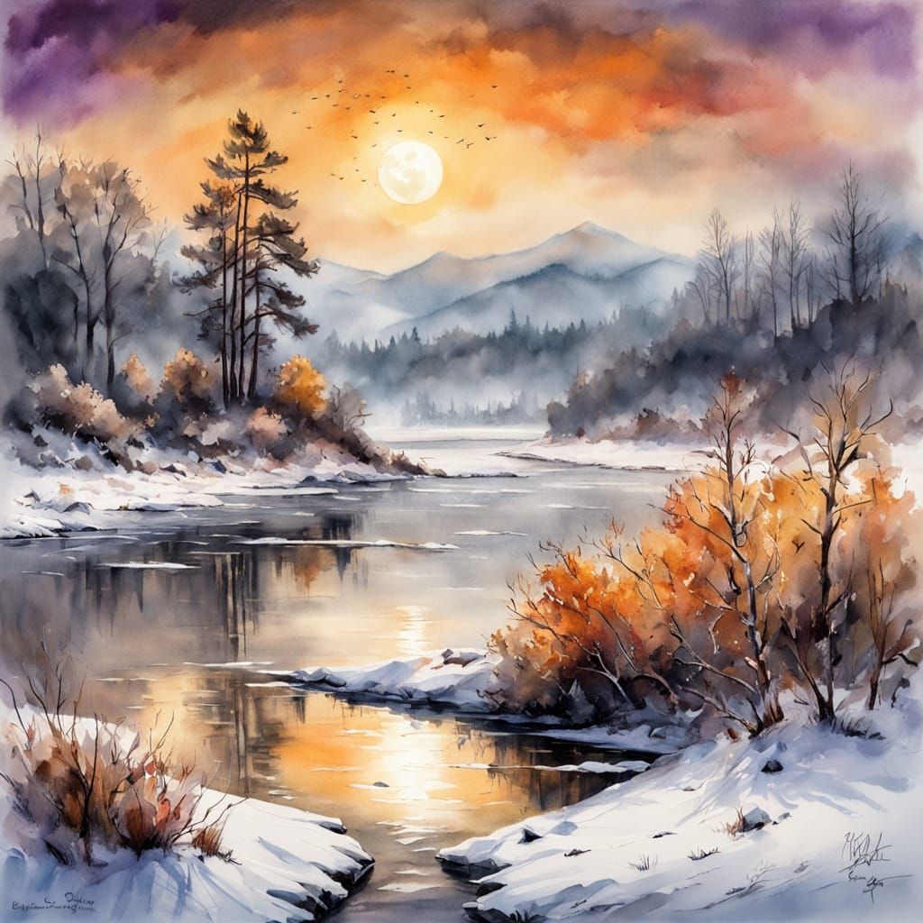 תמונה מספרת סיפור על נוף מושלם