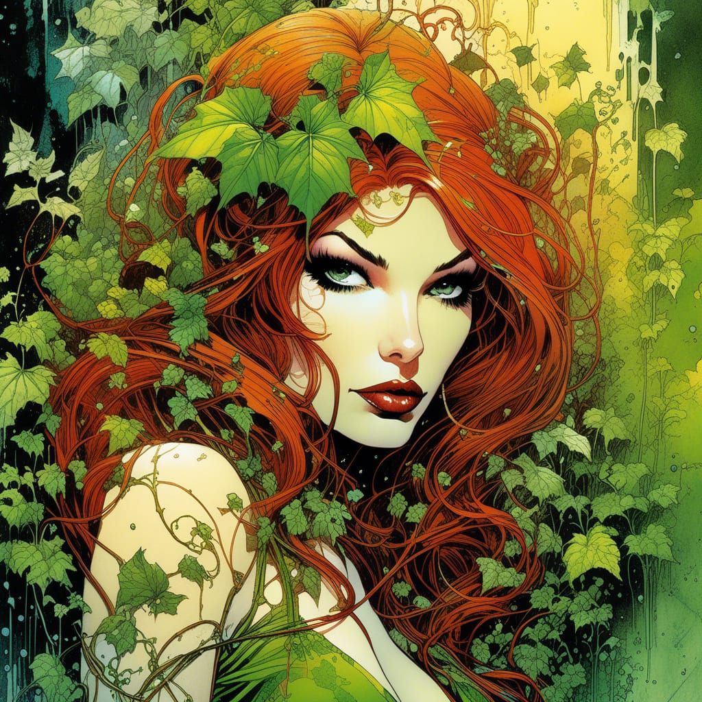 Poison Ivy - AI Generated Artwork - NightCafe Creator