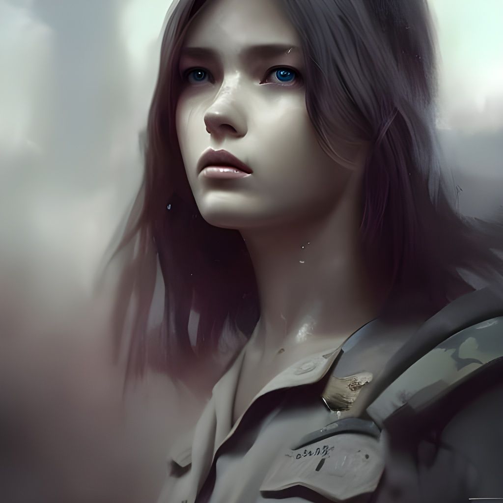 Military Women #14 [WWII] - AI Generated Artwork - NightCafe Creator