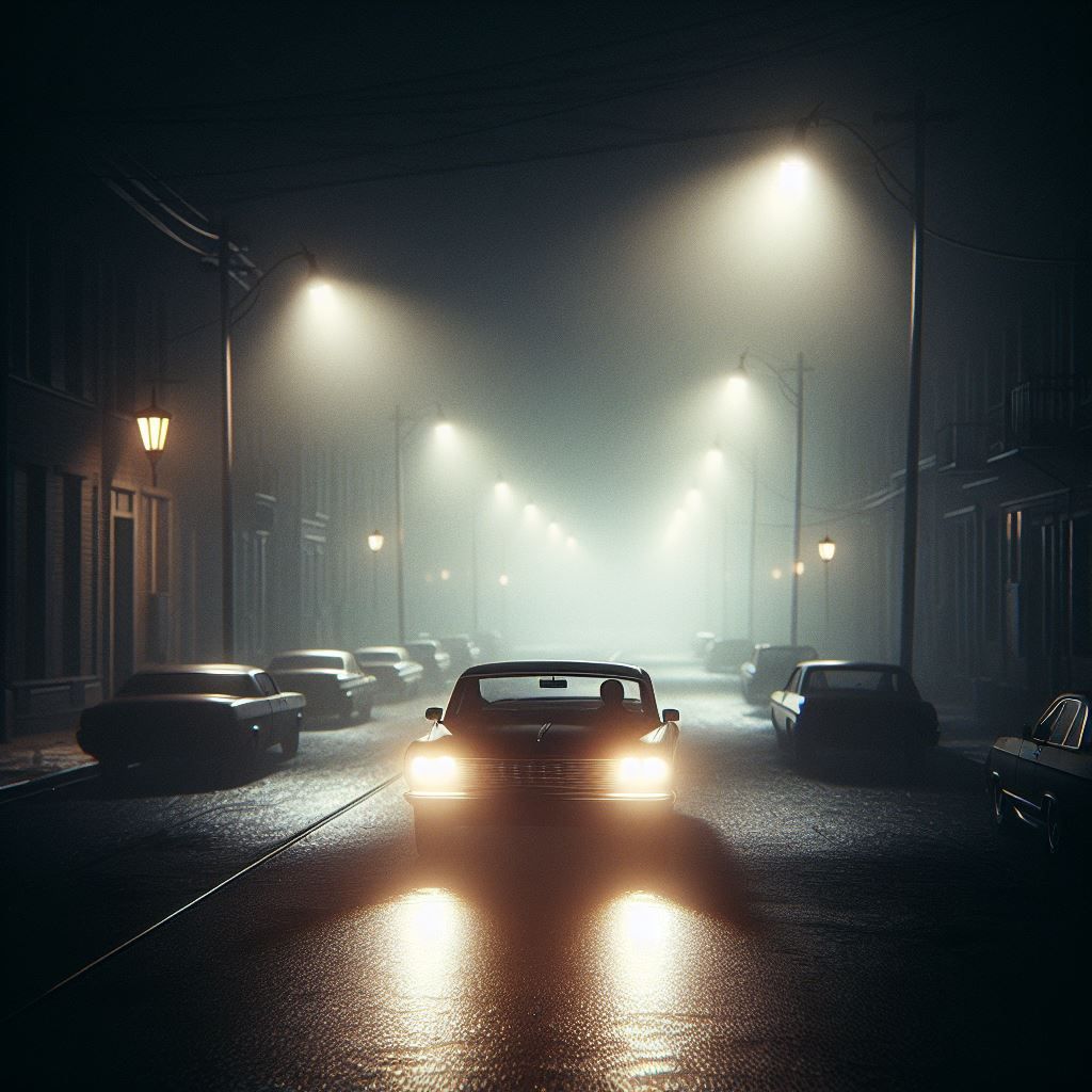 foggy street