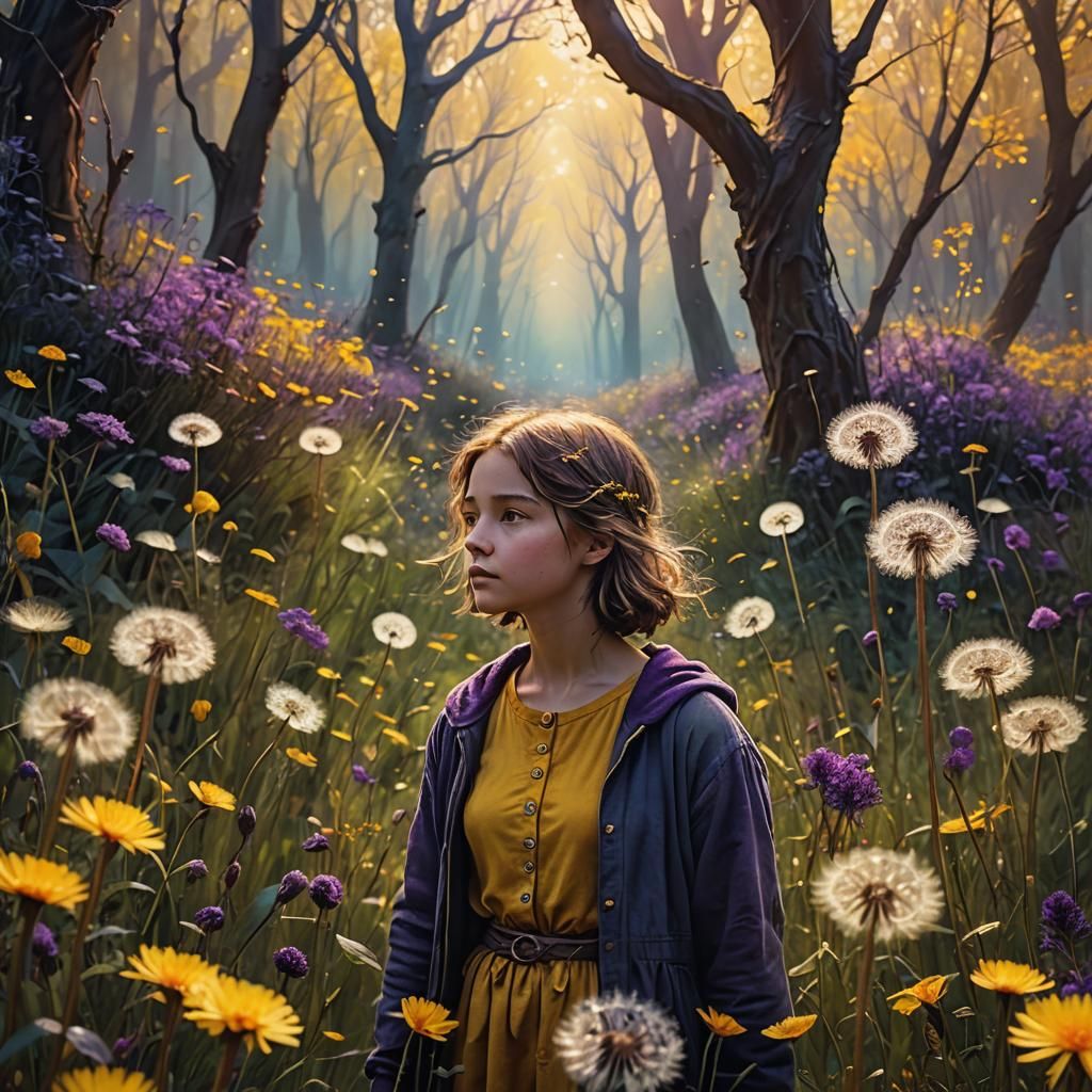 Dandelion forest