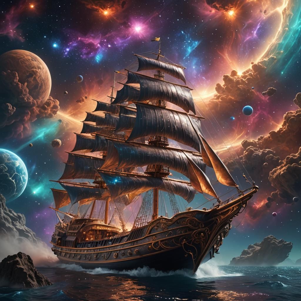 Cosmic boat