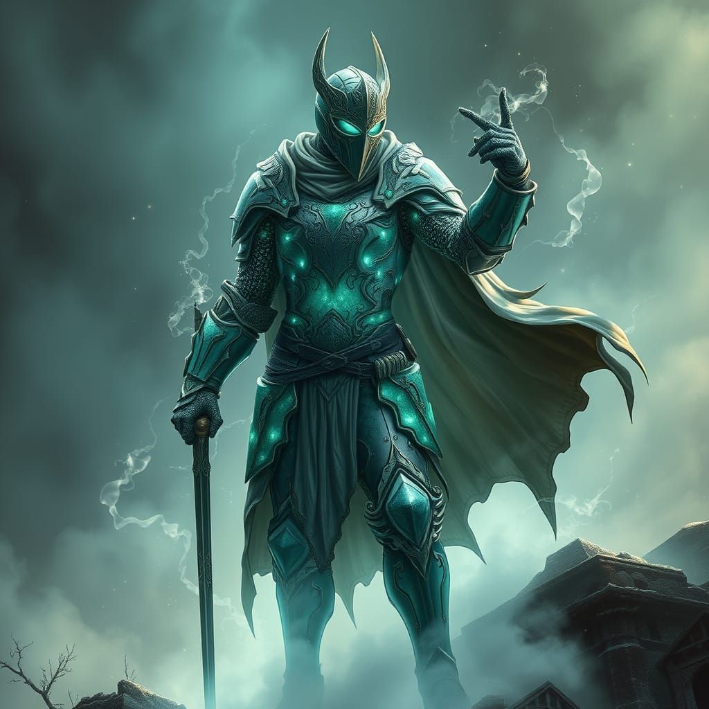 Medieval Smaragdine Ranger