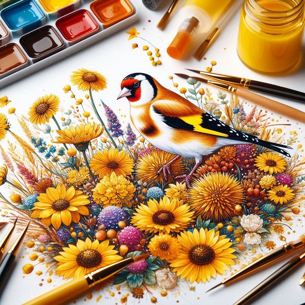 YELLOW AND BROWN CREATION