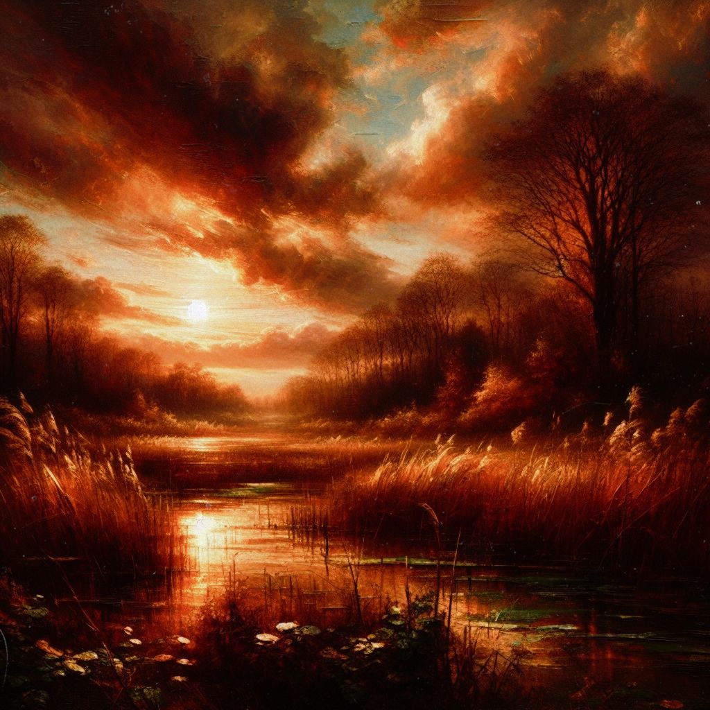 Copper Twilight: The Solitude of Cavan's Marsh