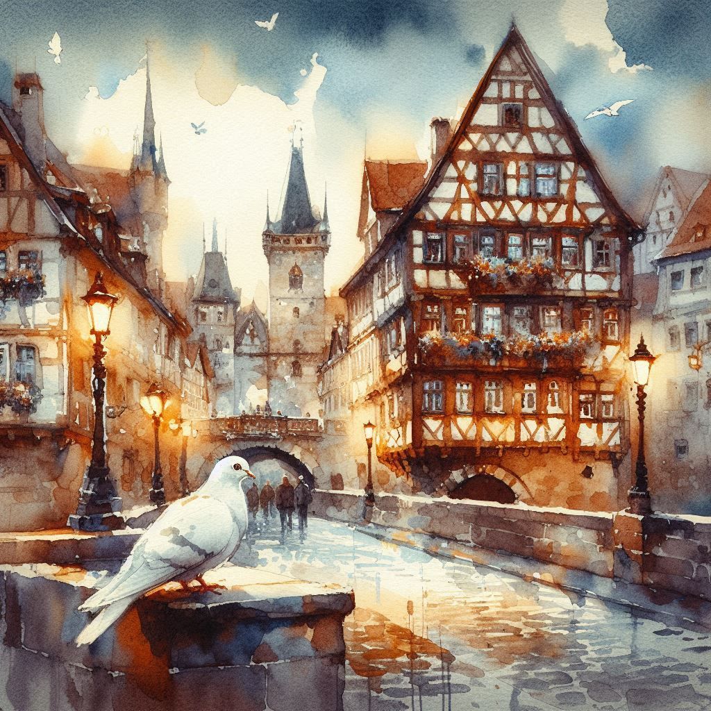 Medieval city life