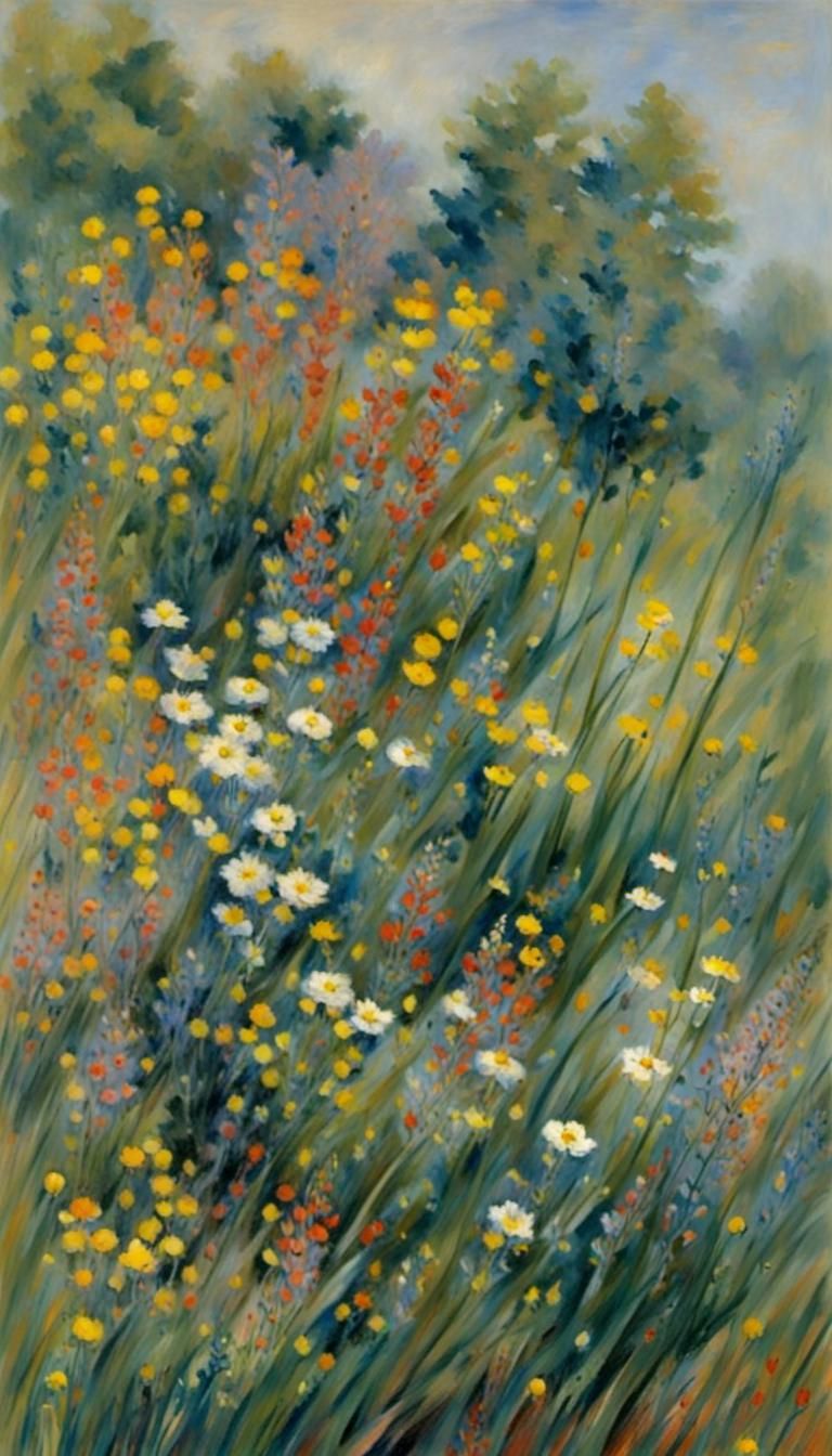 Virginia Wildflowers, Monet 