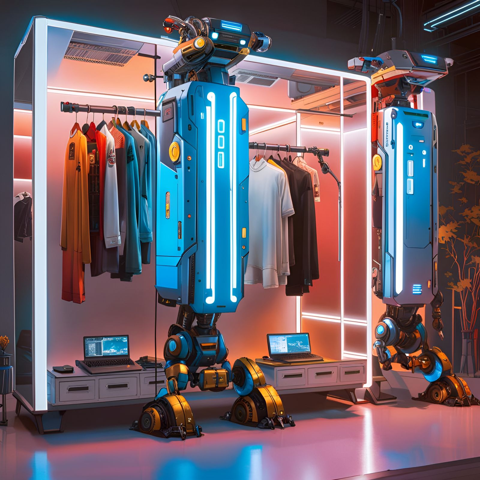 Auto Dressing Wardrobe  by @KingD4le