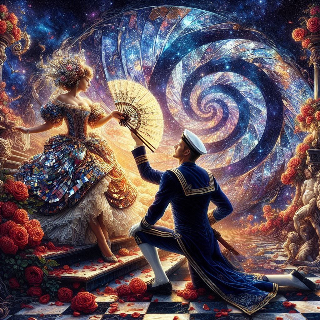 Accept this fan as a token of what I meant to do