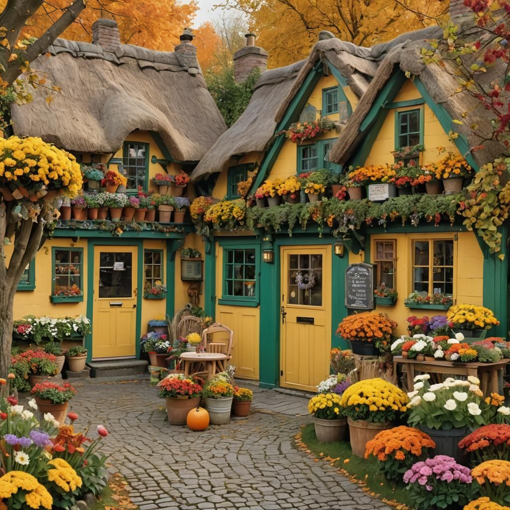 Autumn Village Scent Shop  by @Jess