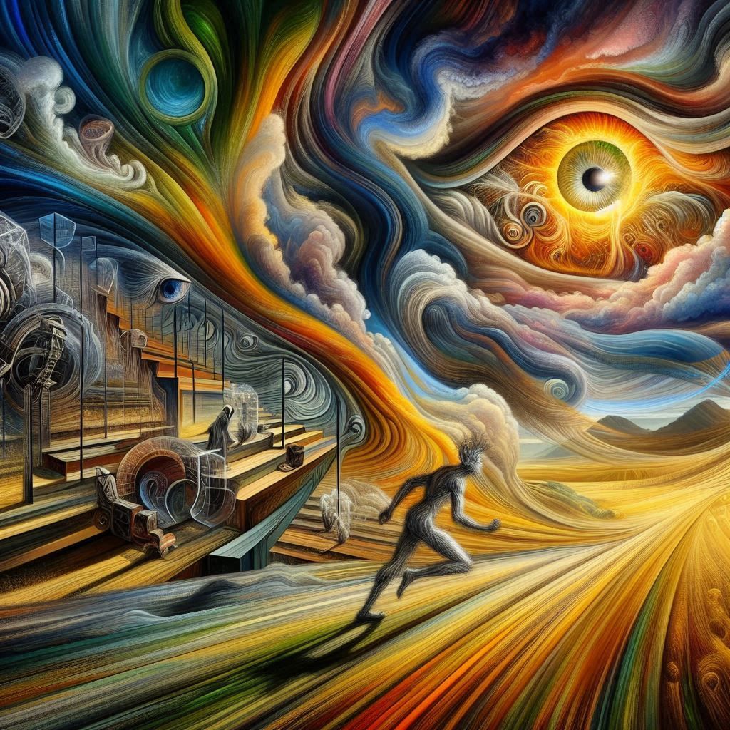 The more we search, the less we see, And truth itself begins to flee.