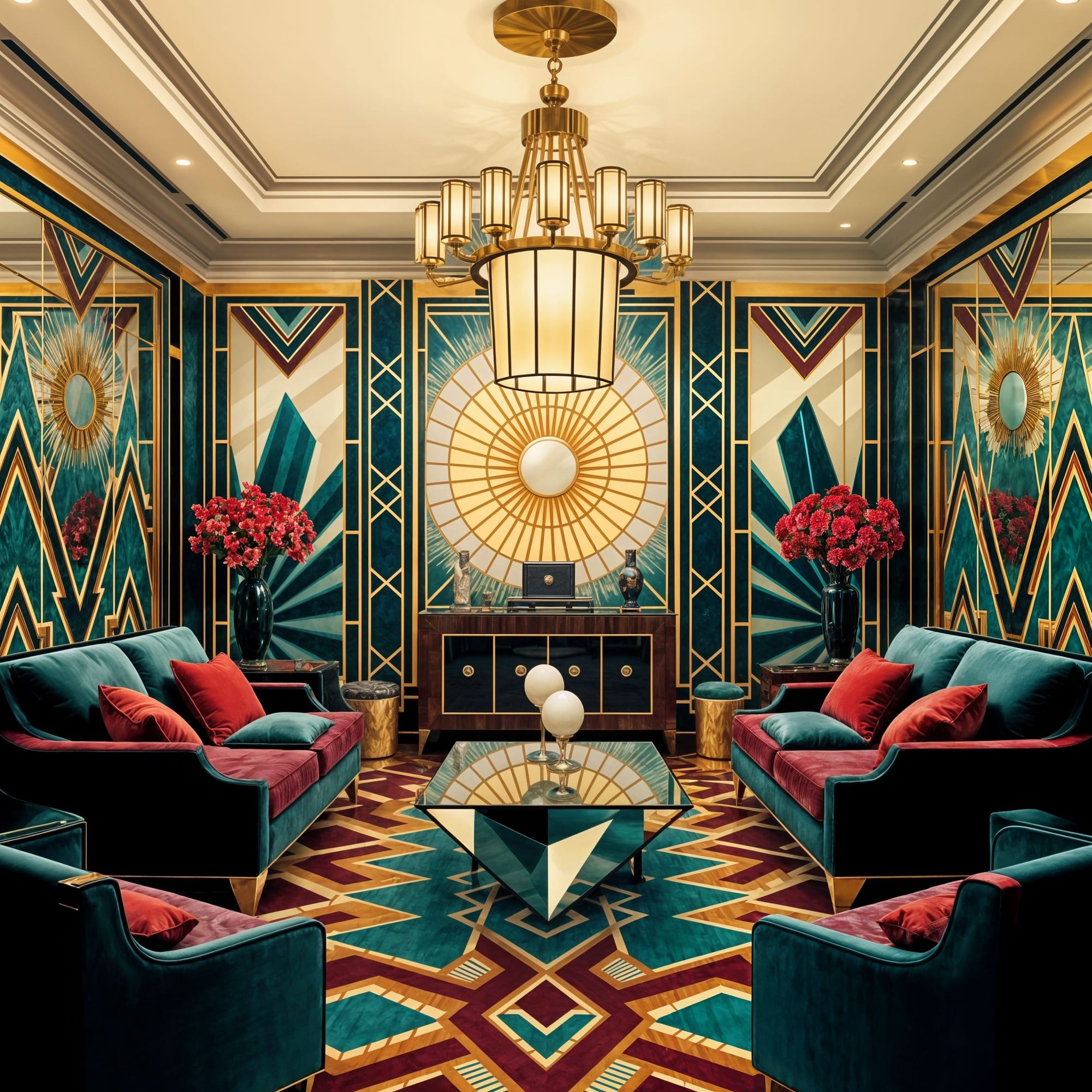 Art Deco Livingroom II