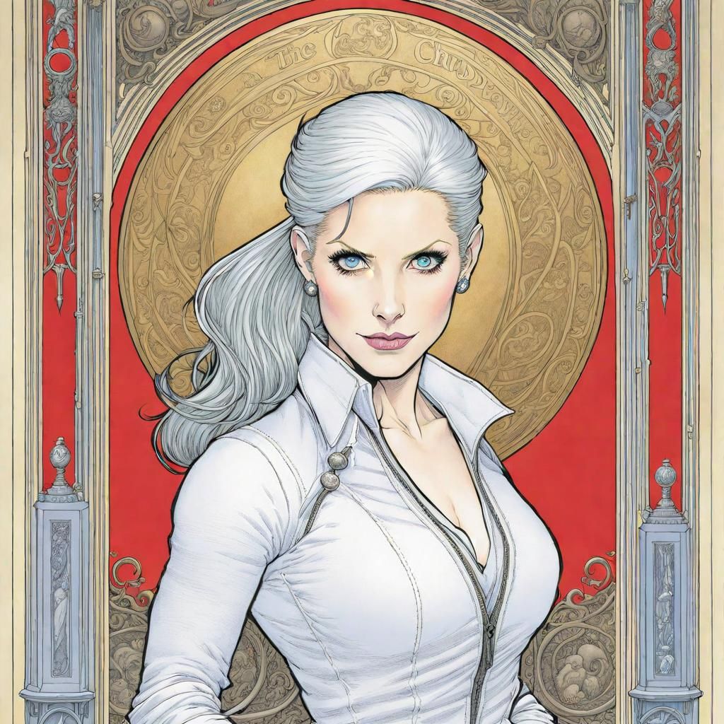 Silver Sable by Chris Riddell AI Generated Artwork NightCafe Creator