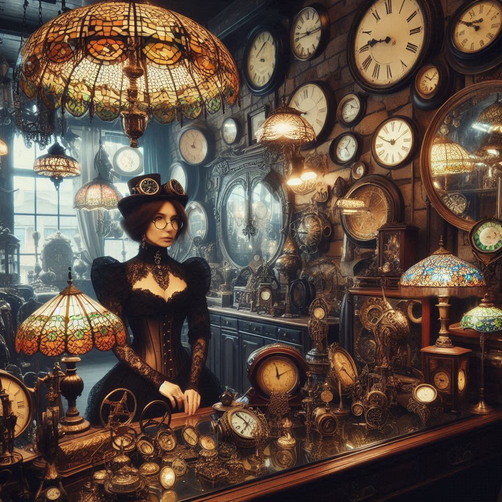Steampunk shop