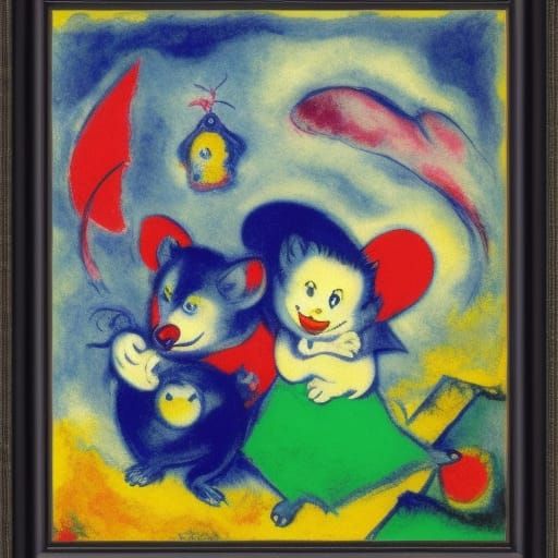 Brave vampire, mighty mouse and smart hedgehog (re)searching...