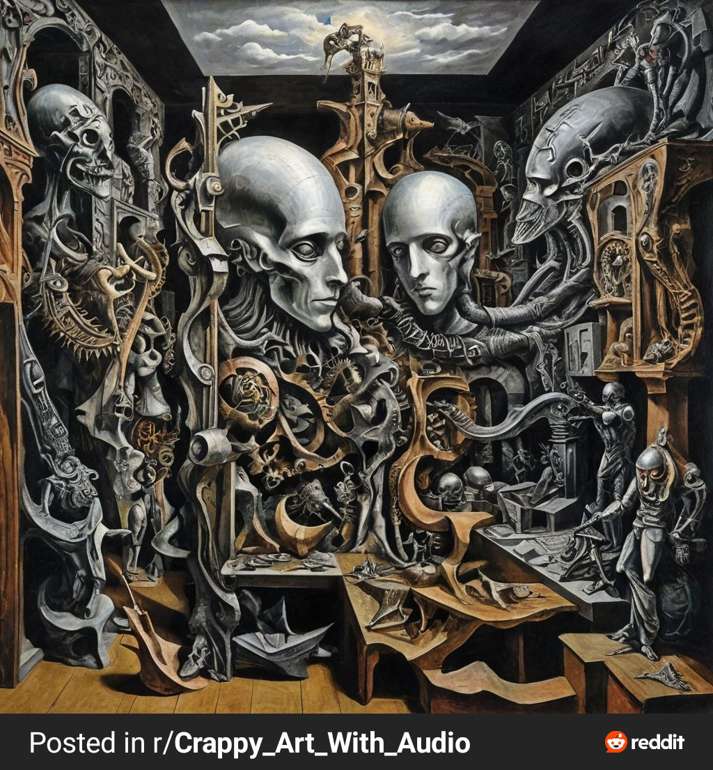 H.R. Giger meets M.C. Escher