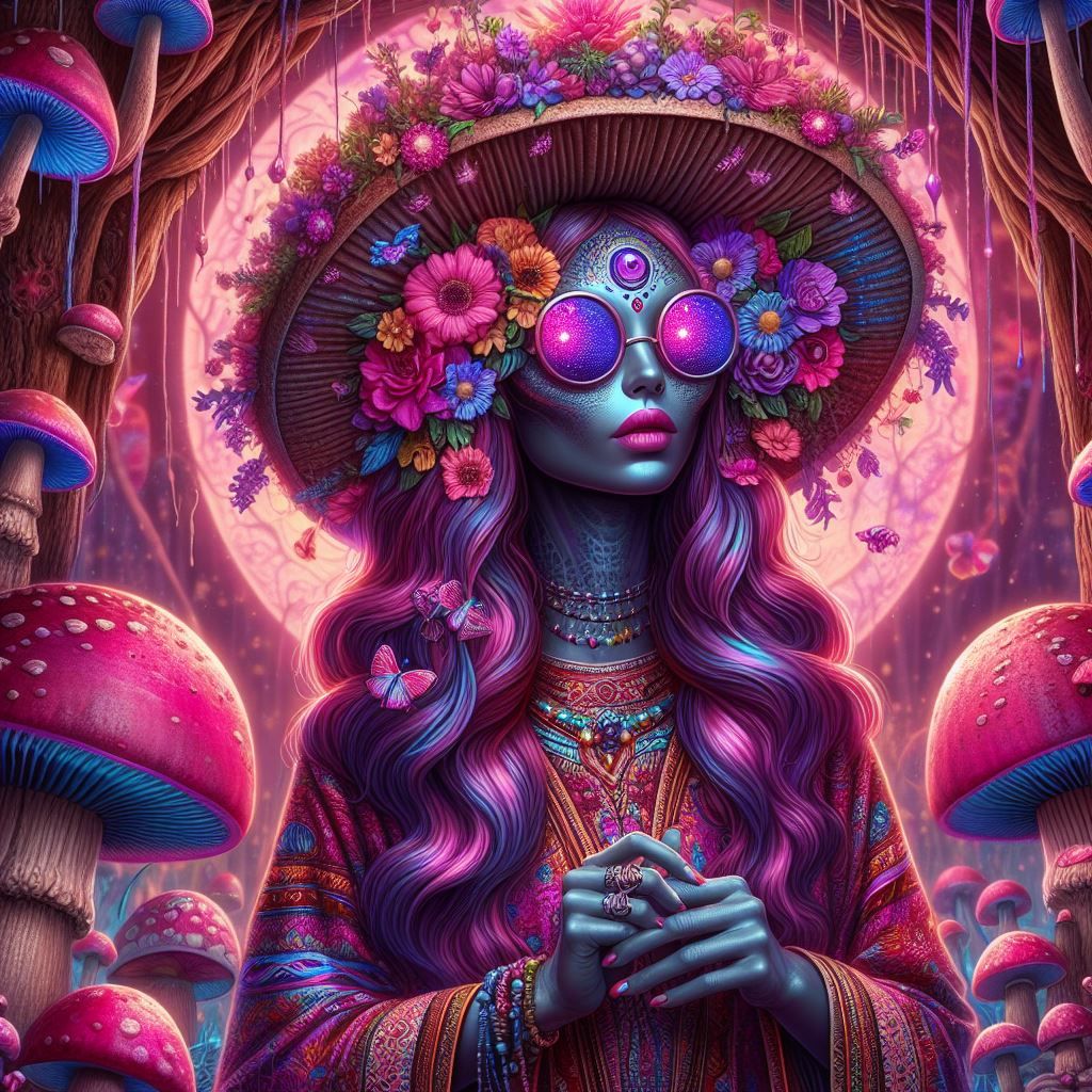 Intergalactic Psychedelic Witch