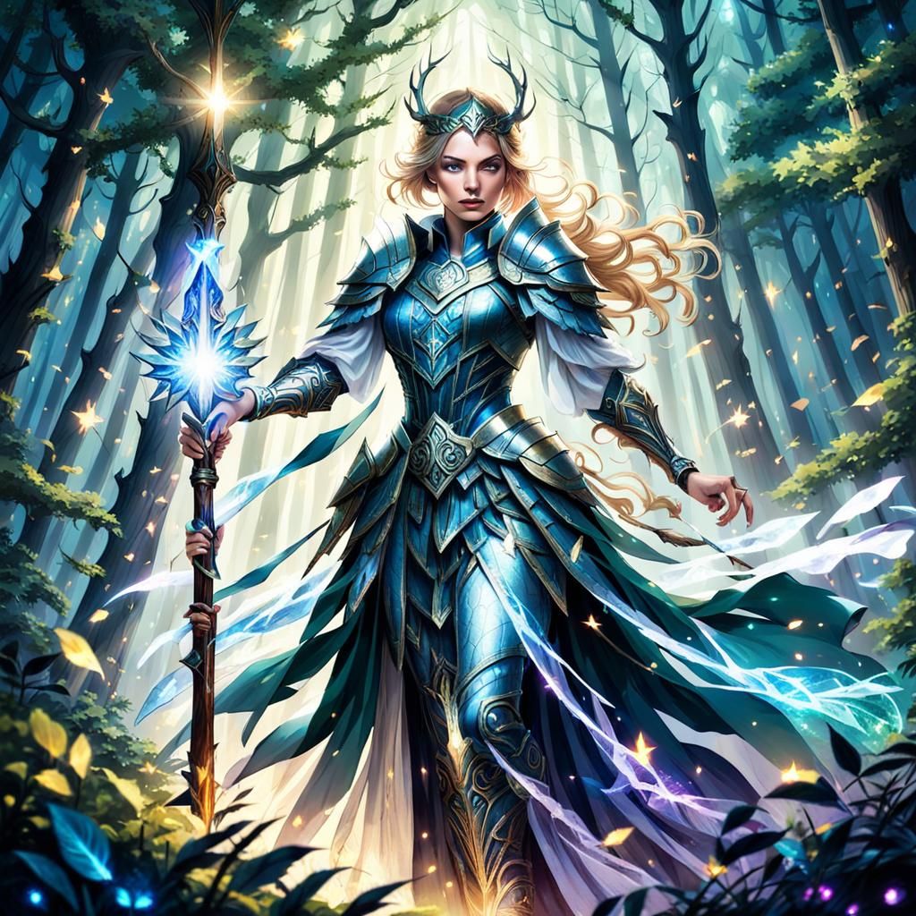 Crystal Warrior  by @FearLess