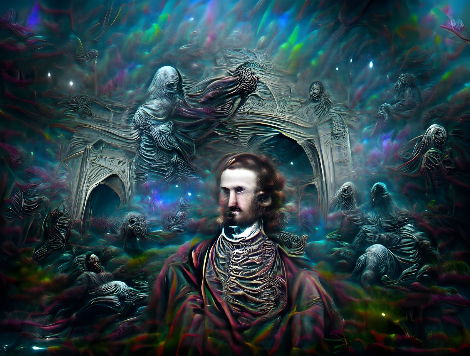 Delirious dreams AI Generated Artwork NightCafe Creator