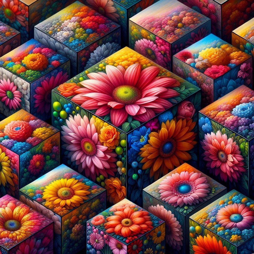 Blooming Cubes