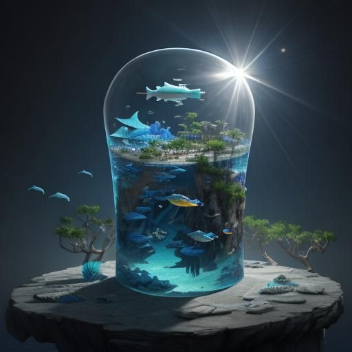 4k high resolution glass of water. inside that glass of wate...