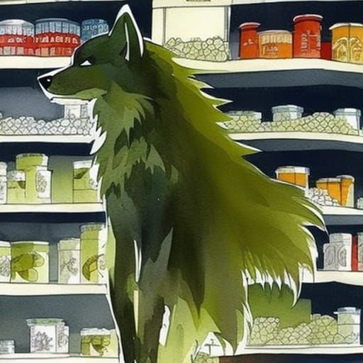 Looking for the meat counter