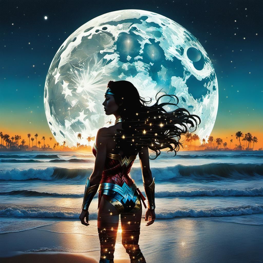 Wonder Woman Beauty.