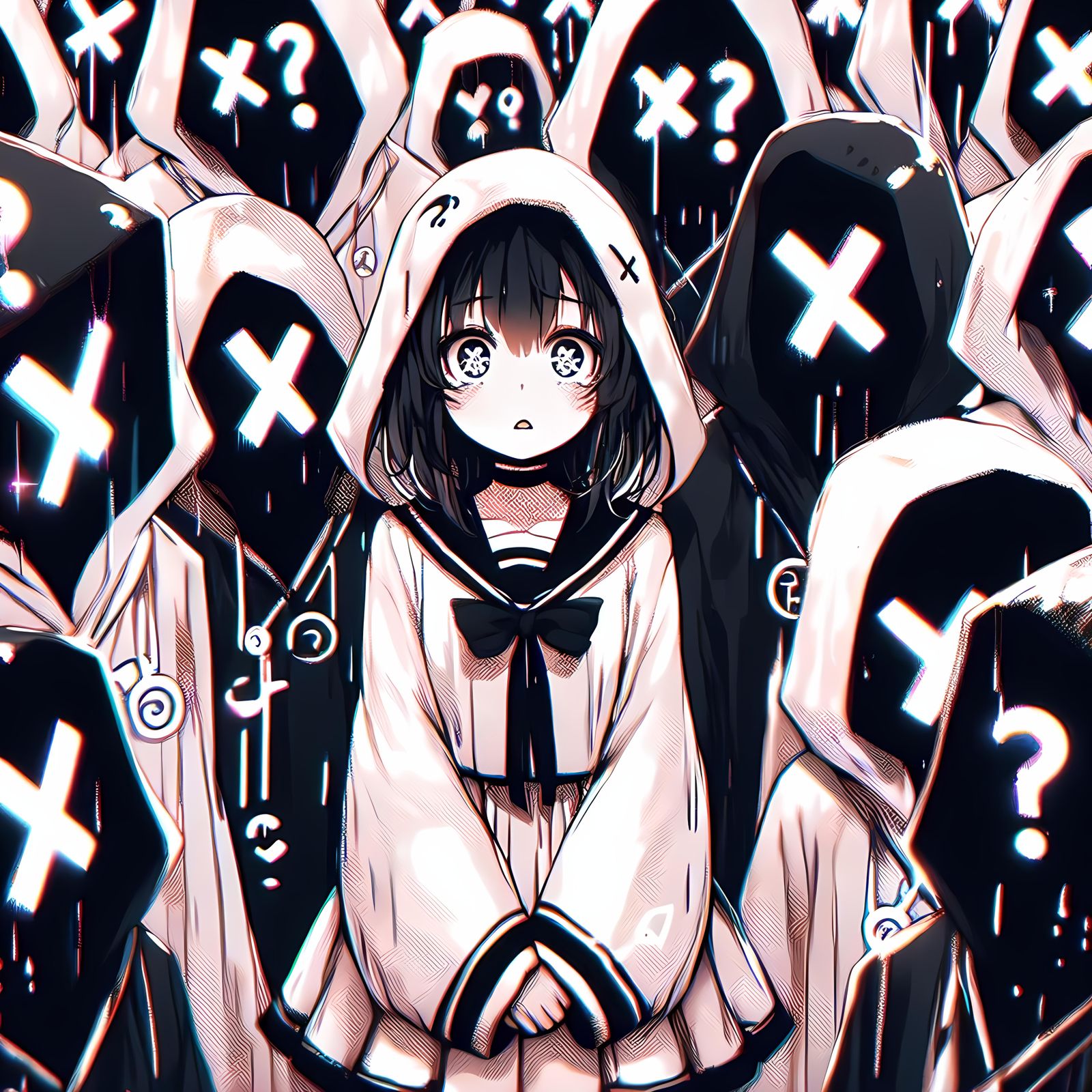 "Maybe I should join a cult, At least they'll tell me it's not my fault"