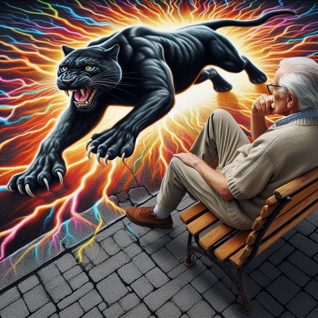 Pavement Art Is Scary - AI Generated Artwork - NightCafe Creator