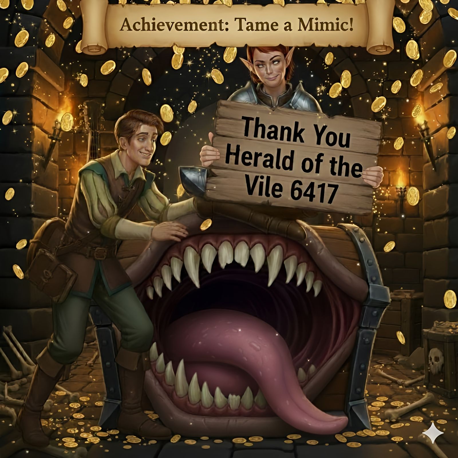 Thank You Herald of the Vile 6417