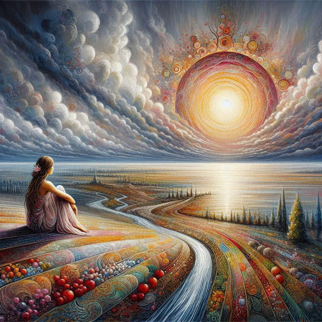 Listening to the Blooming of the Sun