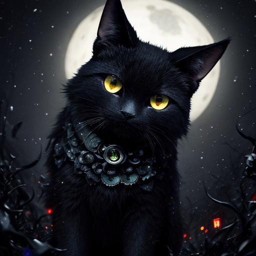 The night has a thousand eyes, sharp focus