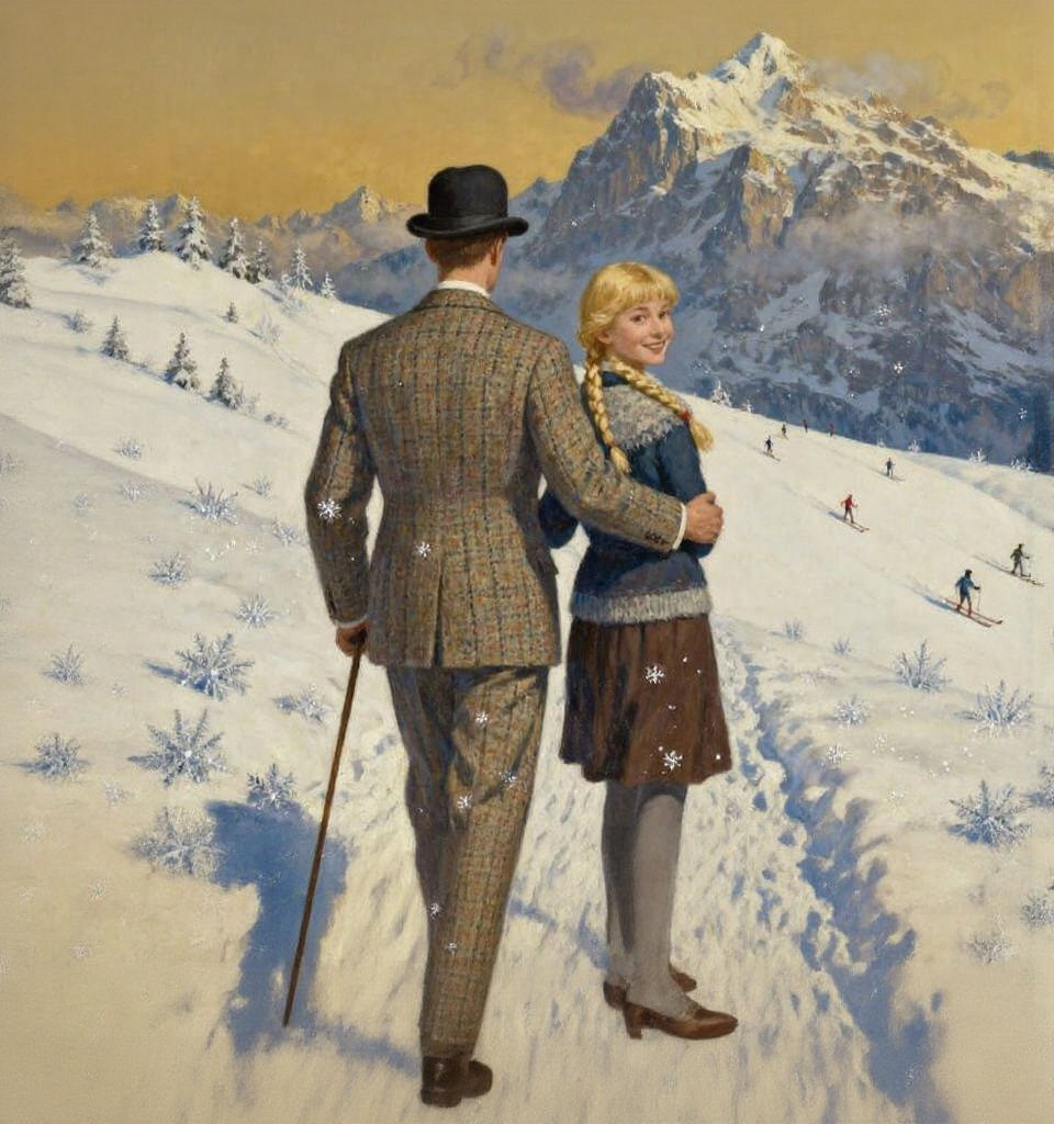 A Romantic Alpine Stroll II Expanded